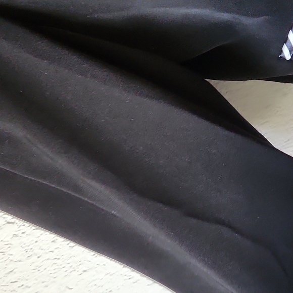 AS•HRO Womens Vintage Blazer Black w/ Striped Black n White Satin Trim Sz 26 EUC - Picture 5 of 13